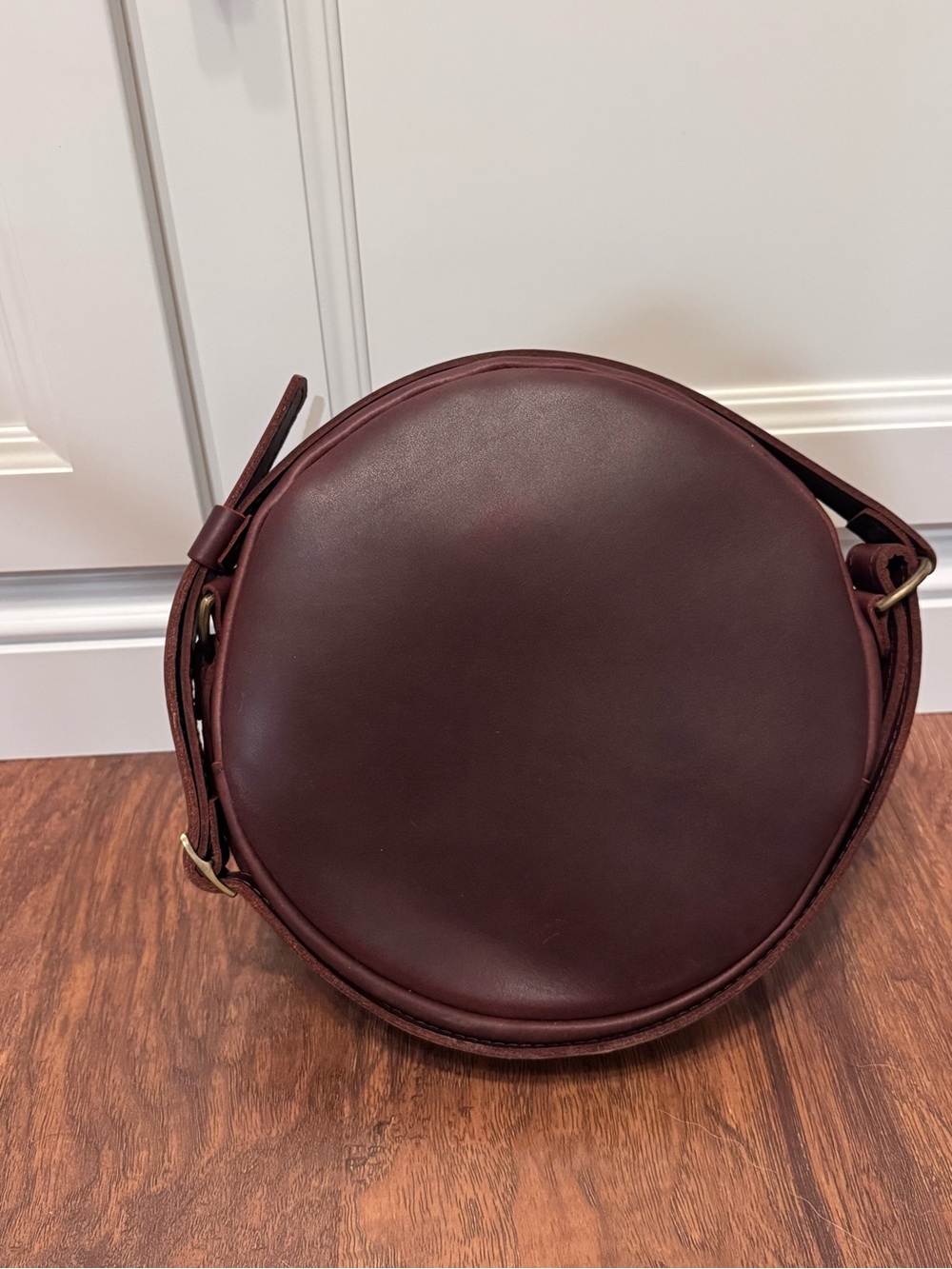 Portland Leather Goods Large Circle Bag - smooth - Picture 2 of 3